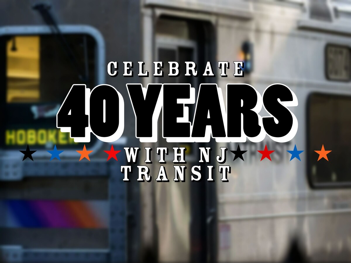 Celebrate 40 Years of Service with NJ Transit Morristown Minute