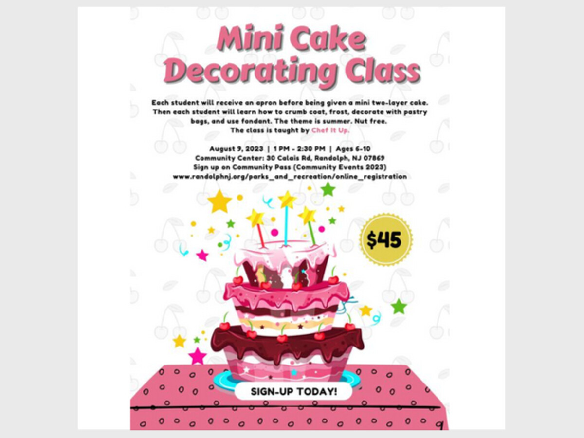 Mini Cake Decorating Class | Morristown Minute