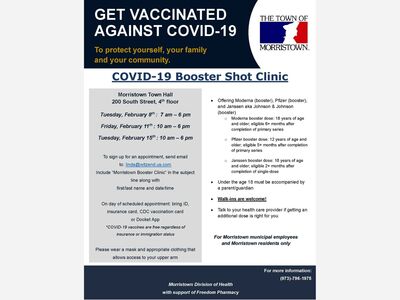 Need a COVID-19 Booster?