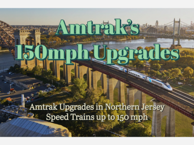 Amtrak Upgrades in New Brunswick Speed Trains up to 150 mph
