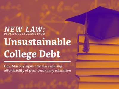 A New Law: Protecting Students from Unsustainable Debt