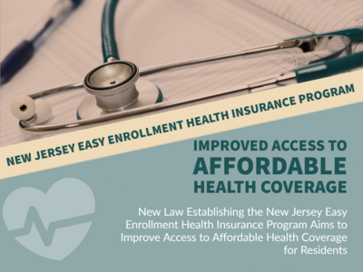 NJ Easy Enrollment Health Insurance Program