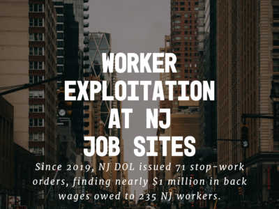 Worker Exploitation at NJ Job Sites