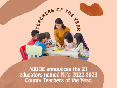 NJs 2022-23 County Teachers of the Year!