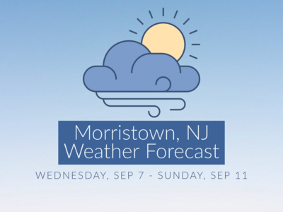 Your Morristown Weather Forecast (Wed., Sep 7 - Sun., Sep 11)