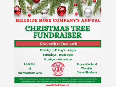 Hillside Hose Co. Annual Christmas Tree Sale! [Nov. 25-Dec. 24]