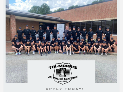 Join the Tri-Morris Junior Police Academy