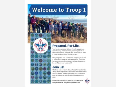 Adventure, Skills, Service For Life: Be A Part of Mendham's Troop 1!