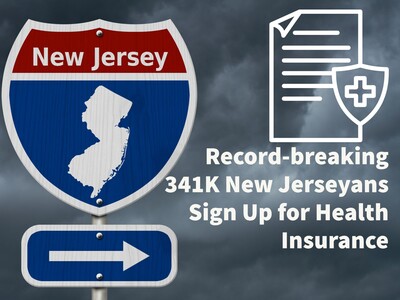 Record-breaking 341K New Jerseyans Sign Up for Health Insurance During Open Enrollment Period