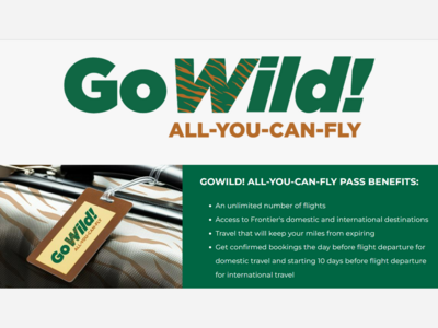 Frontier Airlines Launches All-You-Can-Fly Summer Pass for 2023