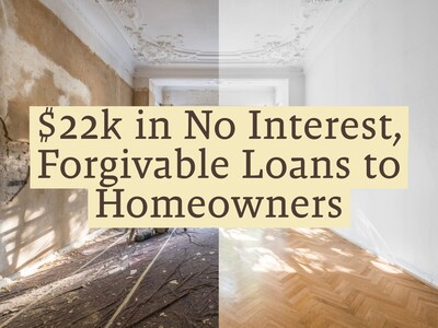 Local Home Improvement Program Provides $22k in No Interest, Forgivable Loans to Homeowners