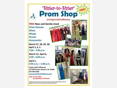 Free Prom Dresses Available at Project Self-Sufficiency's  Sister-to-Sister  Prom Shop
