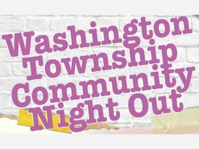 REMINDER - Community Night Out July 18 in Washington Township