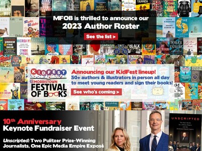 Morristown Celebrates Literary Excellence with 10th Annual Festival of Books