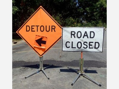 Old Denville Rd. Closed in Boonton Township Starting Next Week