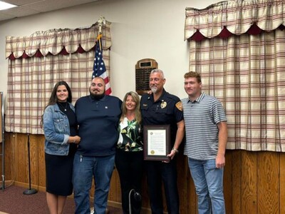 Congratulations to Chief John Camoia on retirement - Borough of Mendham