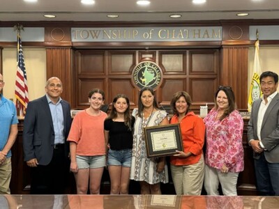 Chatham Township Honors Jessica Romeo with Citizen Award for Exceptional Community Service