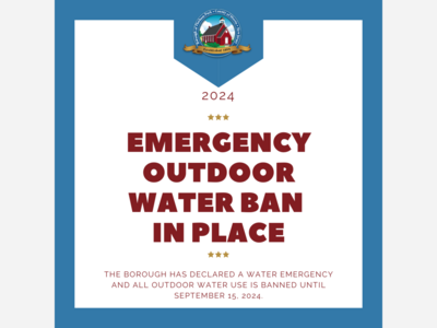 Emergency Water Ban On All Outdoor Use, Florham Park