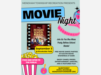 Mendham Township Movie Night - Tonight!