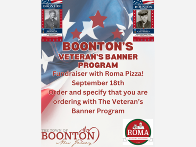 Veteran's Banner Program Fundraiser with Roma Pizza!