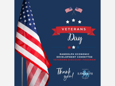 Randolph EDC Annual Veterans Discount Program