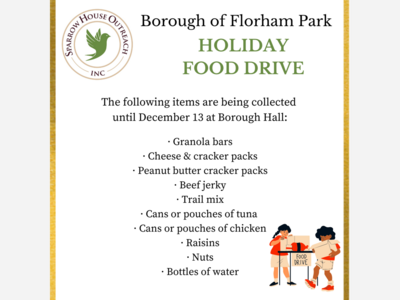 Food Drive Until December