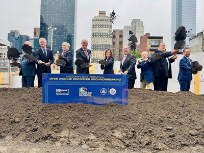 New Era for Transit, NY & NJ Break Ground on Midtown Bus Terminal Project