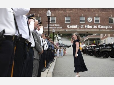 Morris County Honors Top Sheriff’s Officer on Retirement
