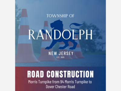 Road Construction Alert for Morris Turnpike