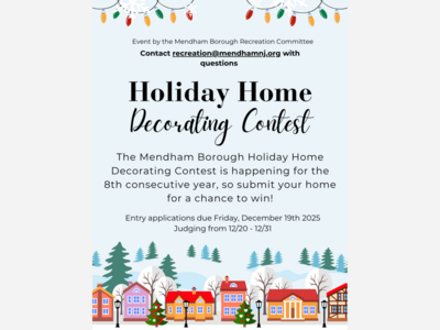 Holiday Home Decorating Contest Submissions Due December 19th