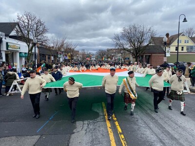 Road Closure & Traffic Advisory: Saturday March 14th – Morris County St. Patrick’s Day Parade