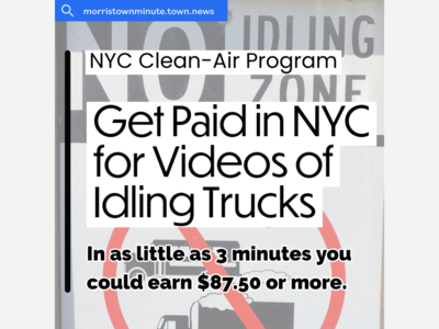Get Paid in NYC for Videos of Idling Trucks