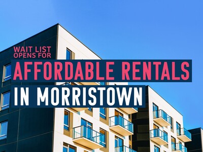 Wait List Opens for Affordable Rentals in Morristown & Across NJ