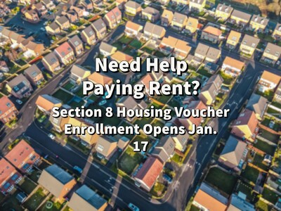Need Help Paying Rent? Section 8 Housing Voucher Enrollment Opens Jan. 17
