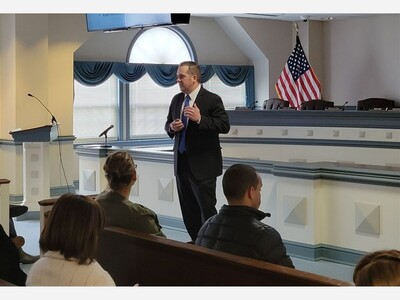 Leadership Morris Members Attend Criminal Justice Presentation Hosted by MCPO. 