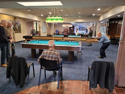 Pool Tables Open at Parsippany Senior Center