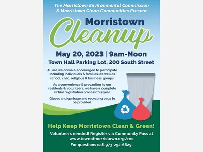 Volunteers Needed: Morristown Spring Cleanup