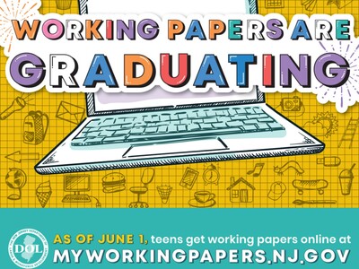 New Jersey Teens Set to Receive Working Papers Online from June 1: A Forward Step for Young Workforce