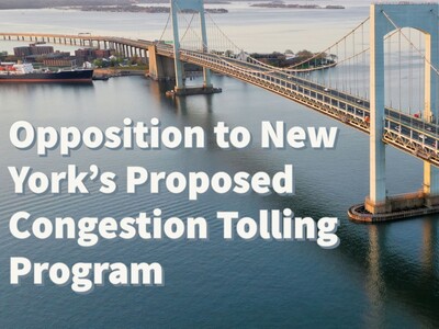 Governor Murphy Asserts Strong Opposition to New York's Proposed Congestion Tolling Program