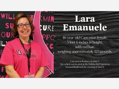 Authorities Continue Search for Missing Roxbury Woman, Seek Public's Assistance