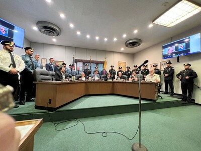 Boonton Police Department Celebrates New Captain and Recent Promotions