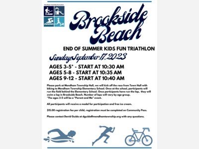 Annual Kids Triathlon Returns to Brookside Beach This Sunday, September 17