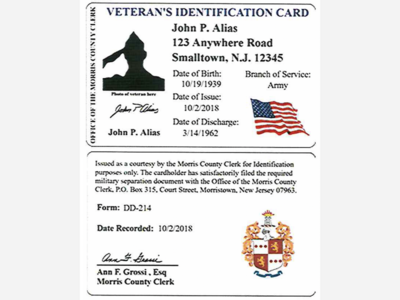 Morris County Veteran ID Outreach Program