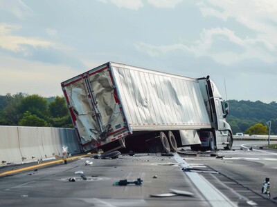 Jack-Knifed Tractor-Trailer Closes Highway, Construction on 7 Key Roadways in Morris County