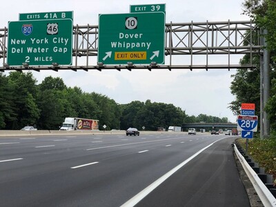 Daytime Closures on I-287 in Morris County Through Spring 2028