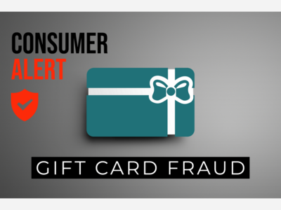 Alert Issued on Gift Card Scams from Division of Consumer Affairs