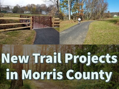 Half a Million Dollars for New Trail Projects in Morris County