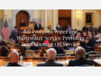 New Jersey Governor Signs Bill to Protect Low-Income Households from Water Utility Cutoffs