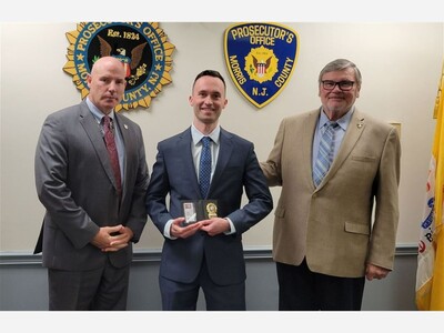 Morris County Prosecutor's Office Welcomes New Detective Bryan T. Blauvelt