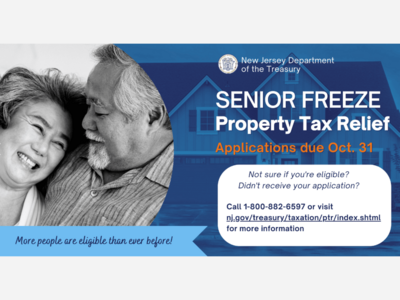 Deadline Approaching for New Jersey's Senior Freeze Property Tax Reimbursement Program; Major Changes Announced for 2024